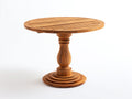 Tavolo da giardino - Teak - 100x100x75 cm - Marrone miele - Stile classico