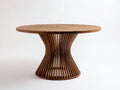 Tavolo da giardino - Teak - 120x120x75 cm - Marrone scuro - Stile contemporaneo