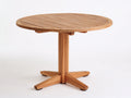 Tavolo da giardino - Teak - 110x110x75 cm - Marrone naturale - Stile moderno
